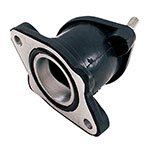 MOGO PARTS CARBURETOR BOOT 27MM 66 DEGREE (RUBBER)