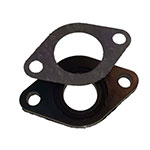 MOGO PARTS CARBURETOR SPACER / ISOLATOR RING: GY6 50-80CC, 17MM