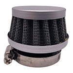 MOGO PARTS AIR FILTER, WIRE-MESH SHORT CONE (35MM)