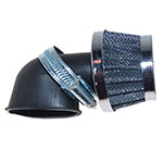 MOGO PARTS AIR FILTER, WIRE-MESH CONE (35MM, 90 DEGREE)