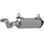MBRP PROFORMANCE SERIES SLIP-ON UTV/SXS EXHAUST