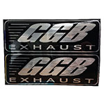 GGB EXHAUST STICKER