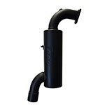 GGB EXHAUST TRAIL MUFFLER CERAMIC