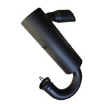 GGB EXHAUST TRAIL MUFFLER CERAMIC