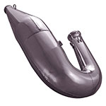 STRAIGHTLINE PERFORMANCE SINGLE PIPE CERAMIC COATED EXHAUST