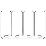 V-FORCE 3 REPLACEMENT REED PETAL KIT