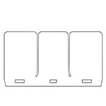 V-FORCE 3 REPLACEMENT REED PETAL KIT