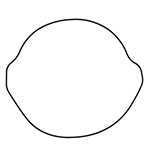 Vertex Outer Clutch Cover Gasket