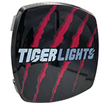 TIGER LIGHTS MAJAVE BLACK LENS COVER 4"