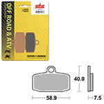 SBS ATV/UTV SINTER BRAKE PAD