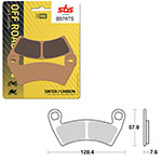 SBS SINTER BRAKE PAD
