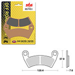SBS EVO SINTER BRAKE PAD