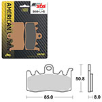 SBS HIGH PERFORMANCE & NO DUST SINTER BRAKE PAD