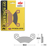 SBS EVO SINTER BRAKE PAD