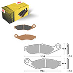 SBS HIGH PERFORMANCE & NO DUST SINTER BRAKE PAD