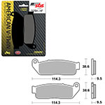SBS HIGH POWER & NOISE REDUCTION CERAMIC BRAKE PAD