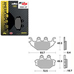 SBS HIGH POWER & NOISE REDUCTION CERAMIC BRAKE PAD