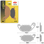 SBS PERFORMANCE HS SINTER BRAKE PAD