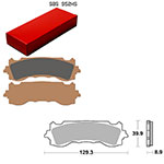 SBS PERFORMANCE HS SINTER BRAKE PAD