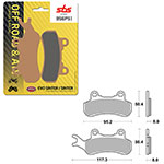SBS EVO SINTER BRAKE PAD