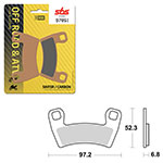 SBS ATV/UTV SINTER BRAKE PAD