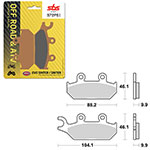 SBS EVO SINTER BRAKE PAD
