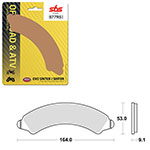 SBS EVO SINTER BRAKE PAD
