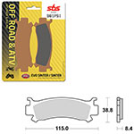 SBS EVO SINTER BRAKE PAD