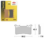 SBS ROAD RACING & TRACKDAYS SINTER BRAKE PAD