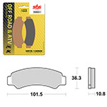 SBS ATV/UTV SINTER BRAKE PAD