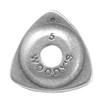 WOODY'S TRIANGLE ALUMINUM BACKER PLATES