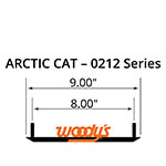 WOODY'S FLAT-TOP EXTENDER TRAIL III 4" CARBIDE RUNNER