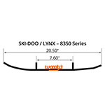 WOODY'S FLAT-TOP EXTENDER TRAIL III 4" CARBIDE RUNNER