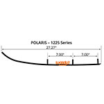 WOODY'S FLAT-TOP EXTENDER TRAIL III 4" CARBIDE RUNNER