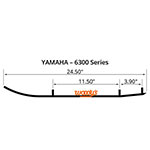 WOODY'S FLAT-TOP EXTENDER TRAIL III 4" CARBIDE RUNNER