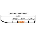 WOODY'S FLAT-TOP EXTENDER TRAIL III 4" CARBIDE RUNNER