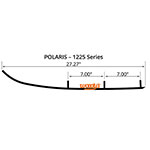 WOODY'S FLAT-TOP TRAIL BLAZER 6" CARBIDE TRAIL RUNNER