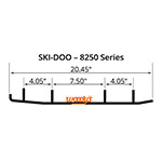 WOODY'S FLAT-TOP TRAIL BLAZER 6" CARBIDE TRAIL RUNNER
