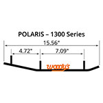 WOODY'S FLAT-TOP EXECUTIVE 8" CARBIDE TRAIL RUNNER