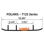 WOODY'S FLAT-TOP EXECUTIVE 8" CARBIDE TRAIL RUNNER