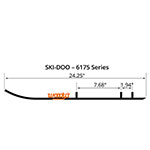 WOODY'S FLAT-TOP EXECUTIVE 8" CARBIDE TRAIL RUNNER