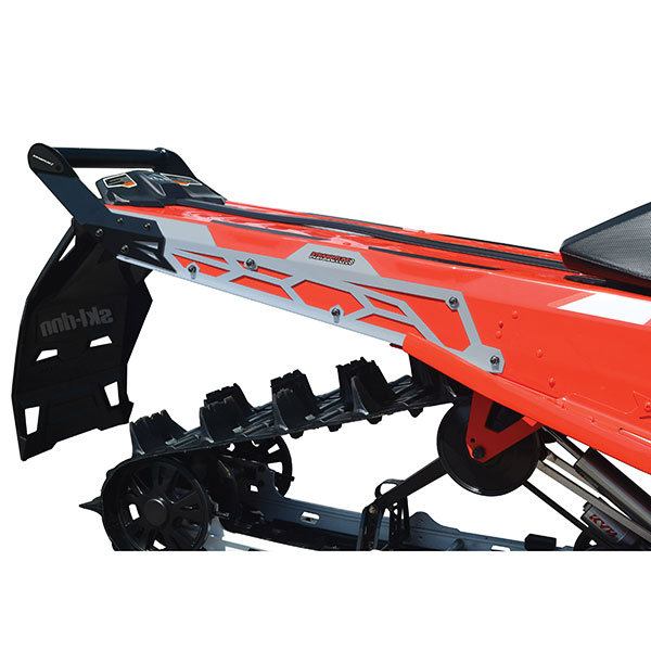 STRAIGHTLINE PROFORMANCE HNG REAR BUMPER SKID PLATE SILVER SKIDOO