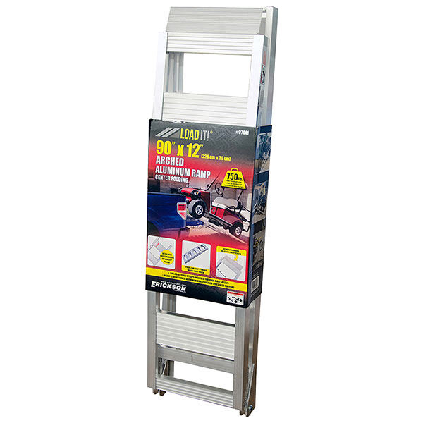 Automatic Distributors 6ft Aluminum Bi-Fold Ramp AR01XW48 – 70.74 X 48 Inches
