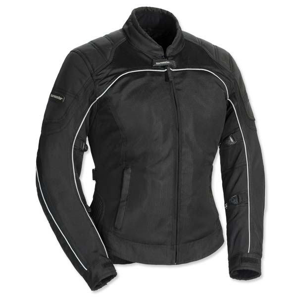 TOURMASTER INTAKE AIR 4 JACKET LADIES XLARGE BLACK / BLACK