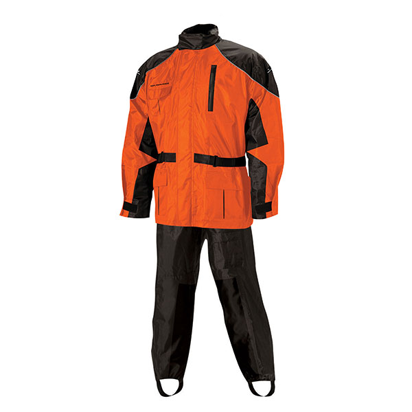 NELSON RIGG ASTON MOTORCYCLE RAIN SUIT LARGE ORANGE 4652066