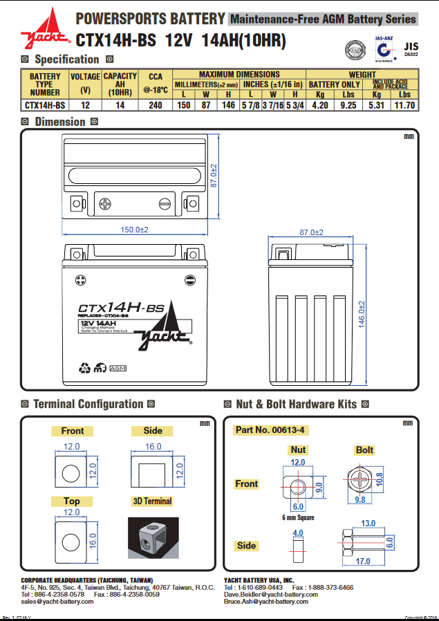CTX14H-BS