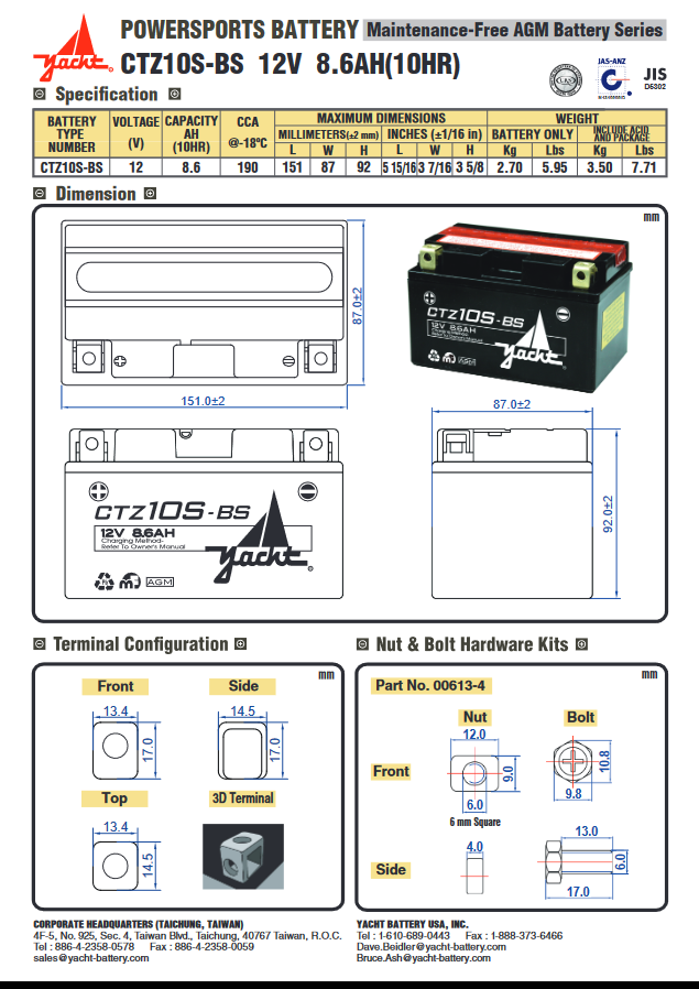 CTZ10S-BS